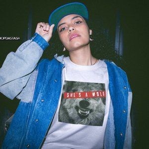 She's a Wolf Super Cute tshirt fitted or unisex